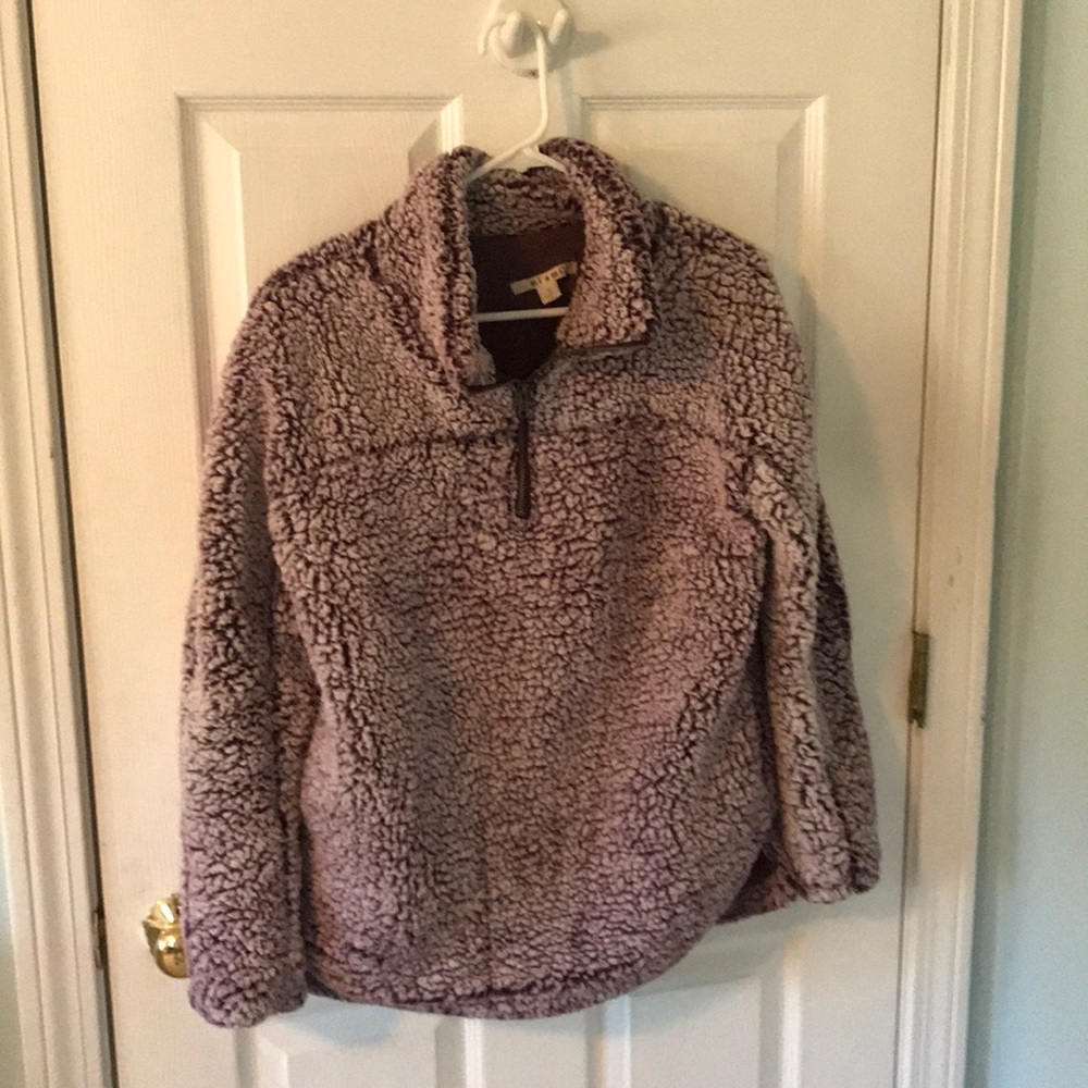 Fluffy oversized jacket!